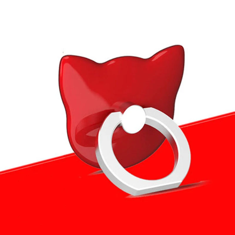 

Stand Accessory Ring Buckle Convenient Universal Mobile Phone Ring Buckle Portable Phone Finger Ring Holder Cat Head Ring Holder