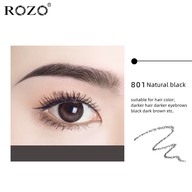 

Eyebrow pencil small gold drill strip chopsticks extremely thin double-headed eyebrow pencil waterproof and durable WSYWZH 070