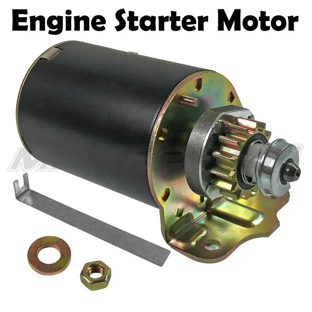 

STARTER MOTOR FOR STRATTON HEAVY DUTY RIDE ON MOWER 14 TEETH 693551 693552