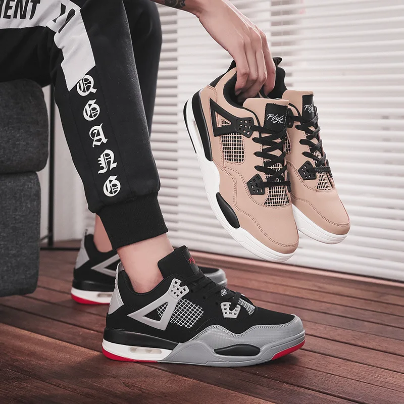 

Joe four air cushion shoes 2022 new INS Dad shoes fashion brand small black shoes retro sneakers trend women's shoes net shoes