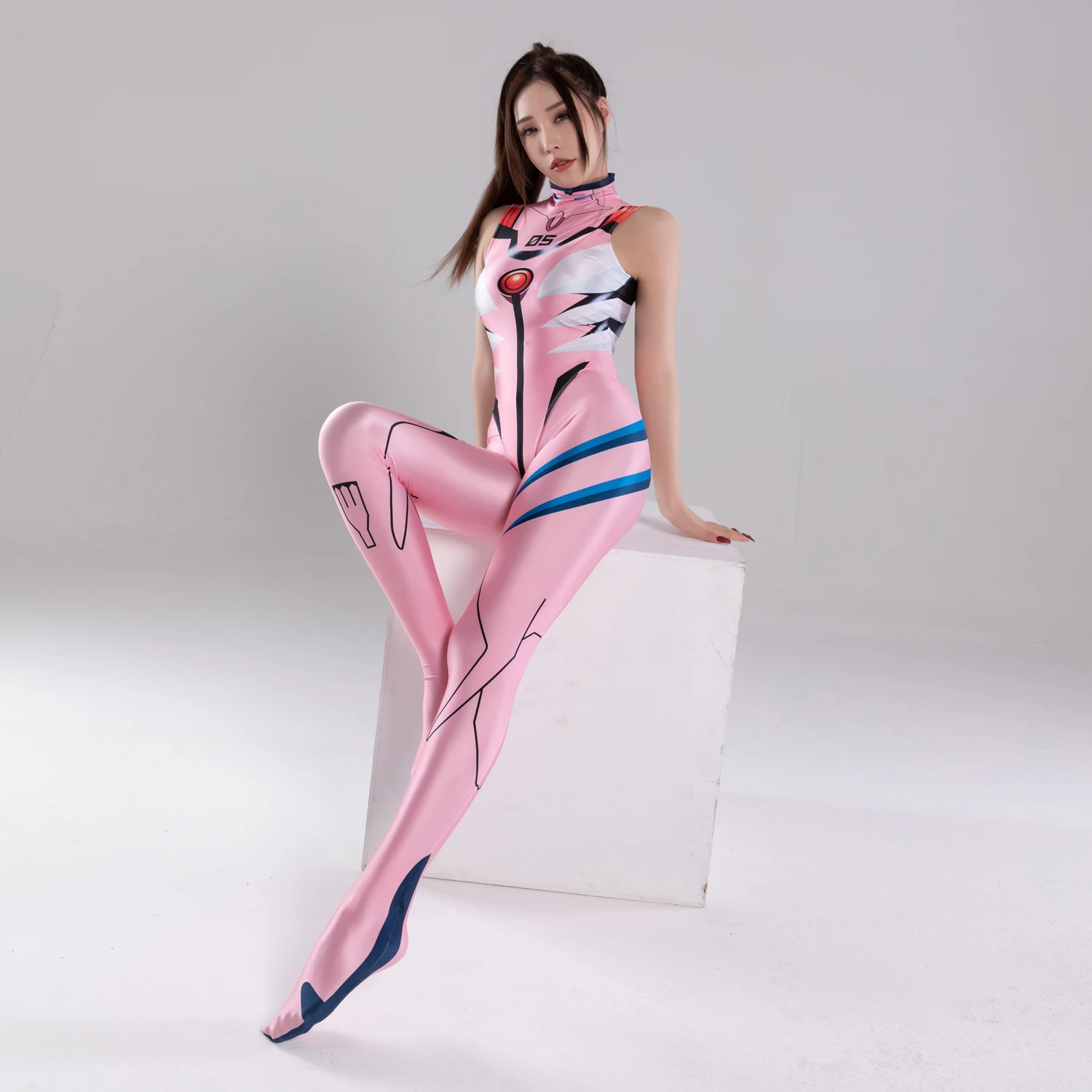Long Sleeve Swimwear Body Suit One Piece Swimsuit Suit High definition Printing Seasons Swimsuit One piece Leggins Gloss Series