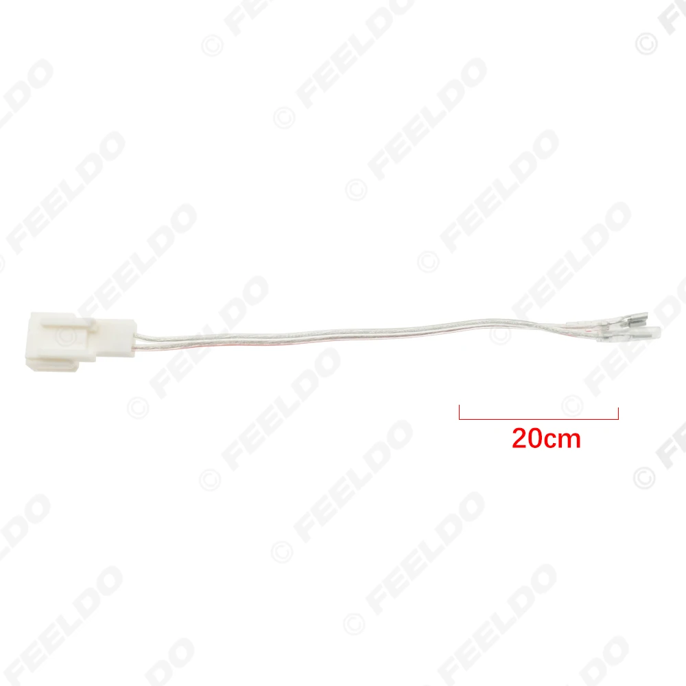 FeelDo 1PC Адаптер динамиков автомобиля для подключения для Toyota Scion Mitsubishi Subaru Кабельный разъем провода динамиков.