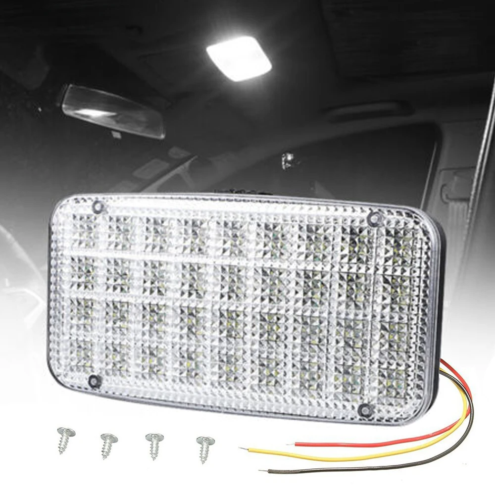 

36 LED Car Interior Light Dome Roof Ceiling Reading Lamp Motorhome Camper White