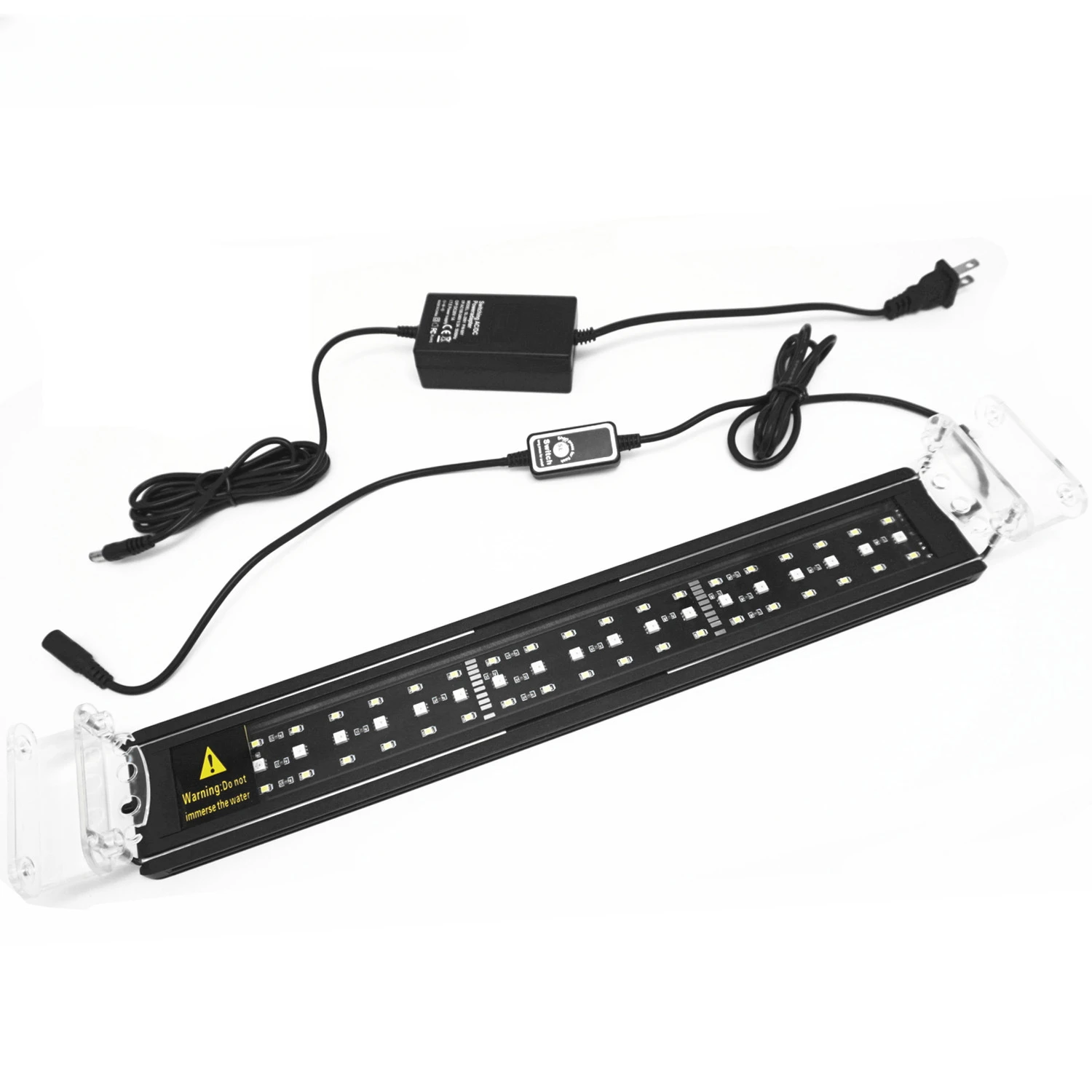 Лампа для аквариума 110 В/220 В 35-80 см Аквариум 24/7 часов Автоматическое освещение