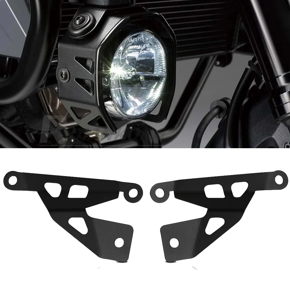 

Motorcycle Vstrom DL1050XT DL1050A Light Bracket Holder Mounting Fog Lamp Hood Clamp For Suzuki DL 1050 V-Strom 2019 2020 2021