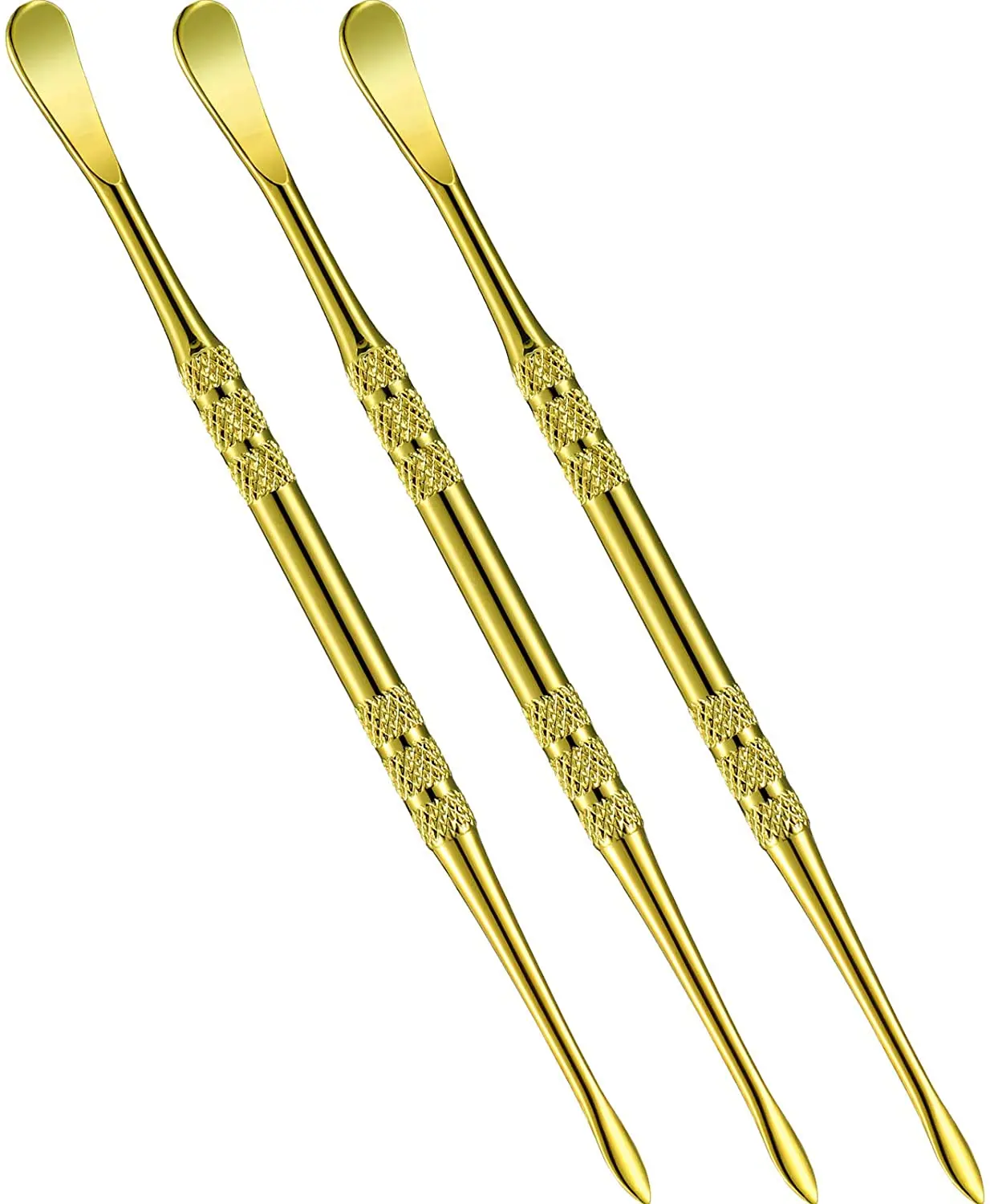 3 шт. инструмент для резьбы из радужной нержавеющей стали |