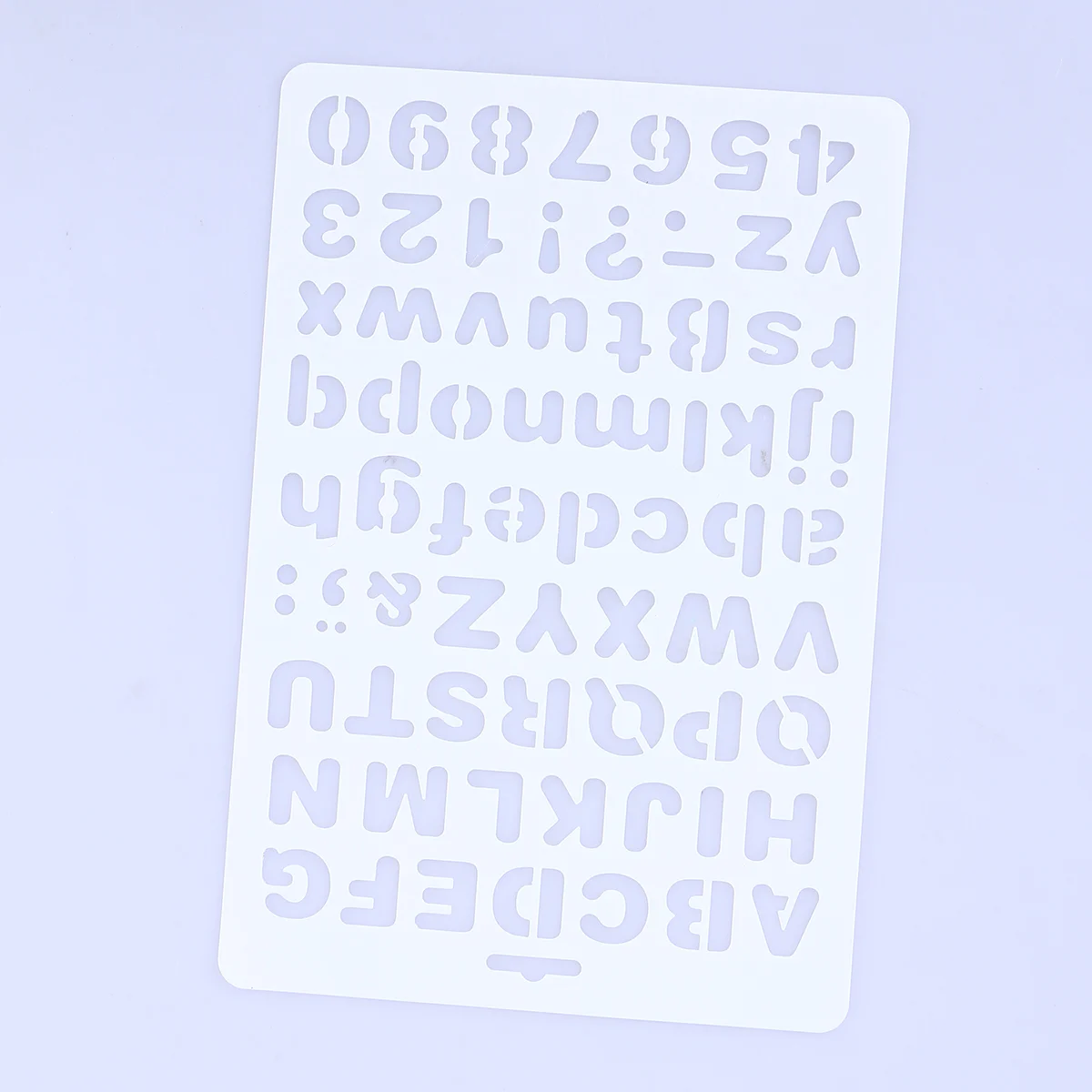 

6Pcs Cake Stencils Alphabet Letters Spray Stencils Cake Mold Decorating Tools DIY Fondant Template