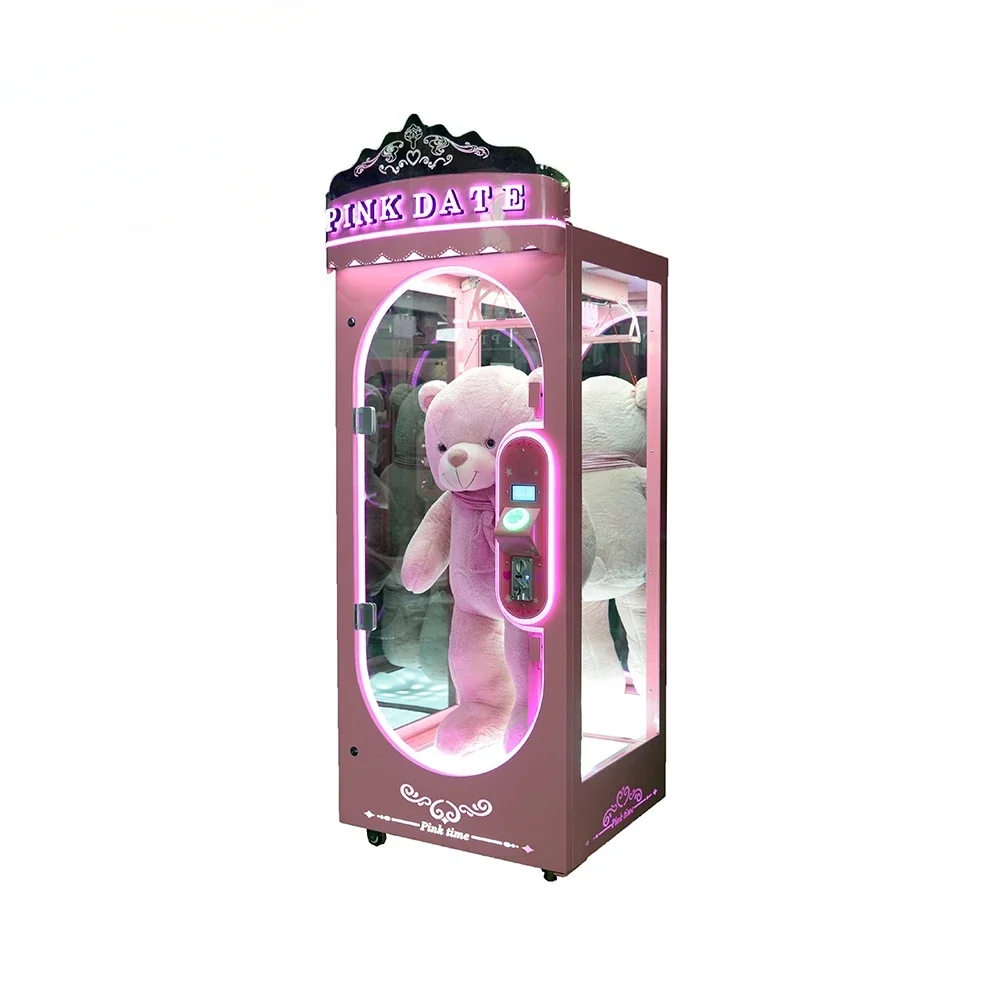 Дешевый подарок аркадная игра монета работающая розовую машину с датой