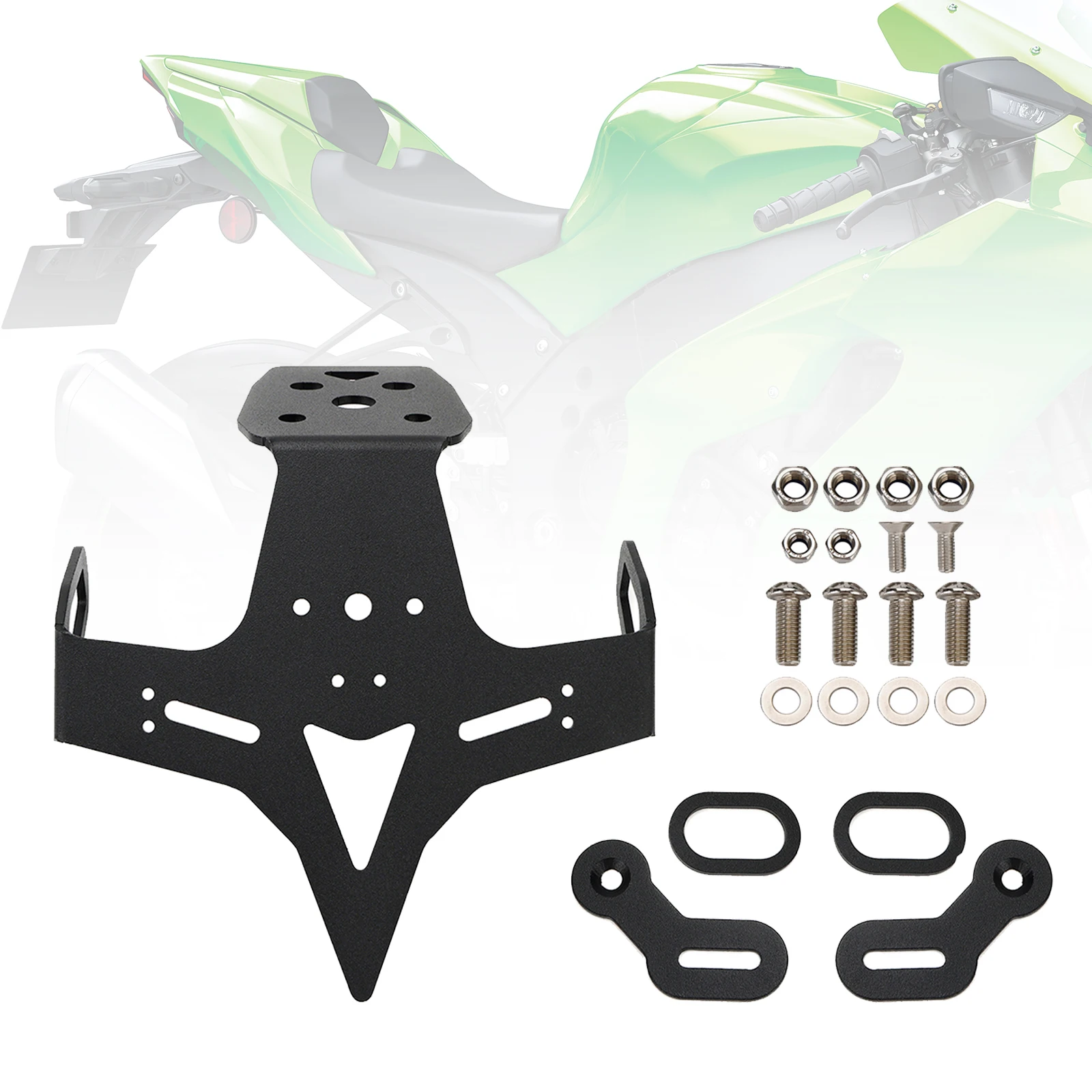

Areyourshop License Plate Holder Bracket fit for KAWASAKI ZX-25R 2021-2022