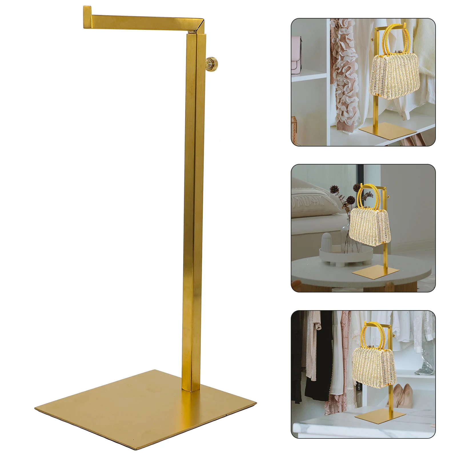 

Shop Hanging Rack Clothes Hangers Cross Body Wallet Holder Purse Closet Bag Belt Organizers Handbag