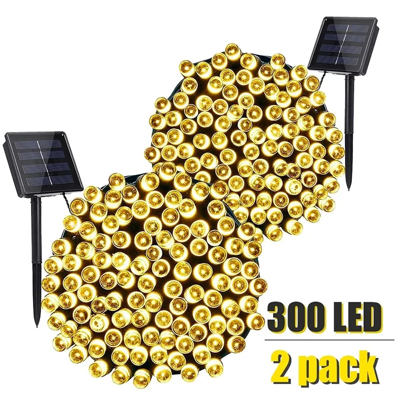 

32m/22m/7m Solar Fairy String Lights 300 LED Outdoor Garden Lighting Solar Power Lamp Christmas Garland Camping Party Decoration