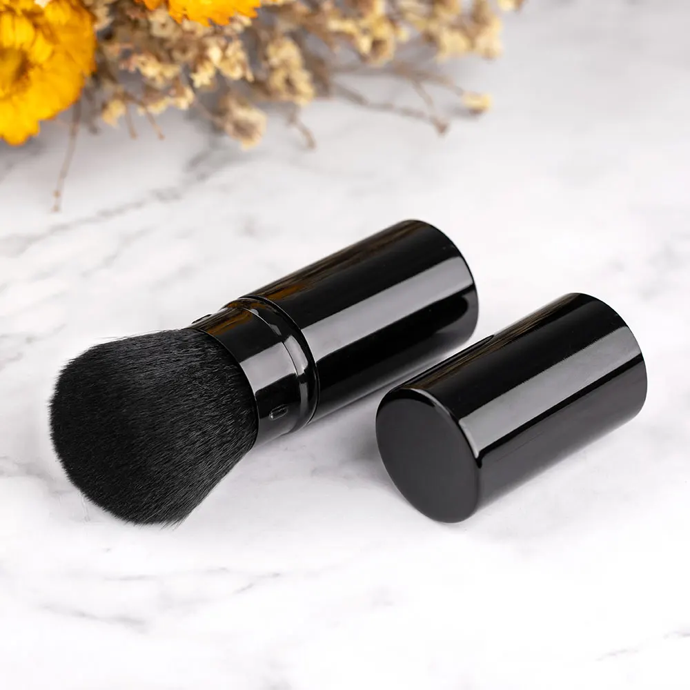 

RANCAI 1pcss Professional Makeup Brushes Retractable Blusher Powder Foundation Face Concealer Kabuki Makeup Brush Cosmetic Tool