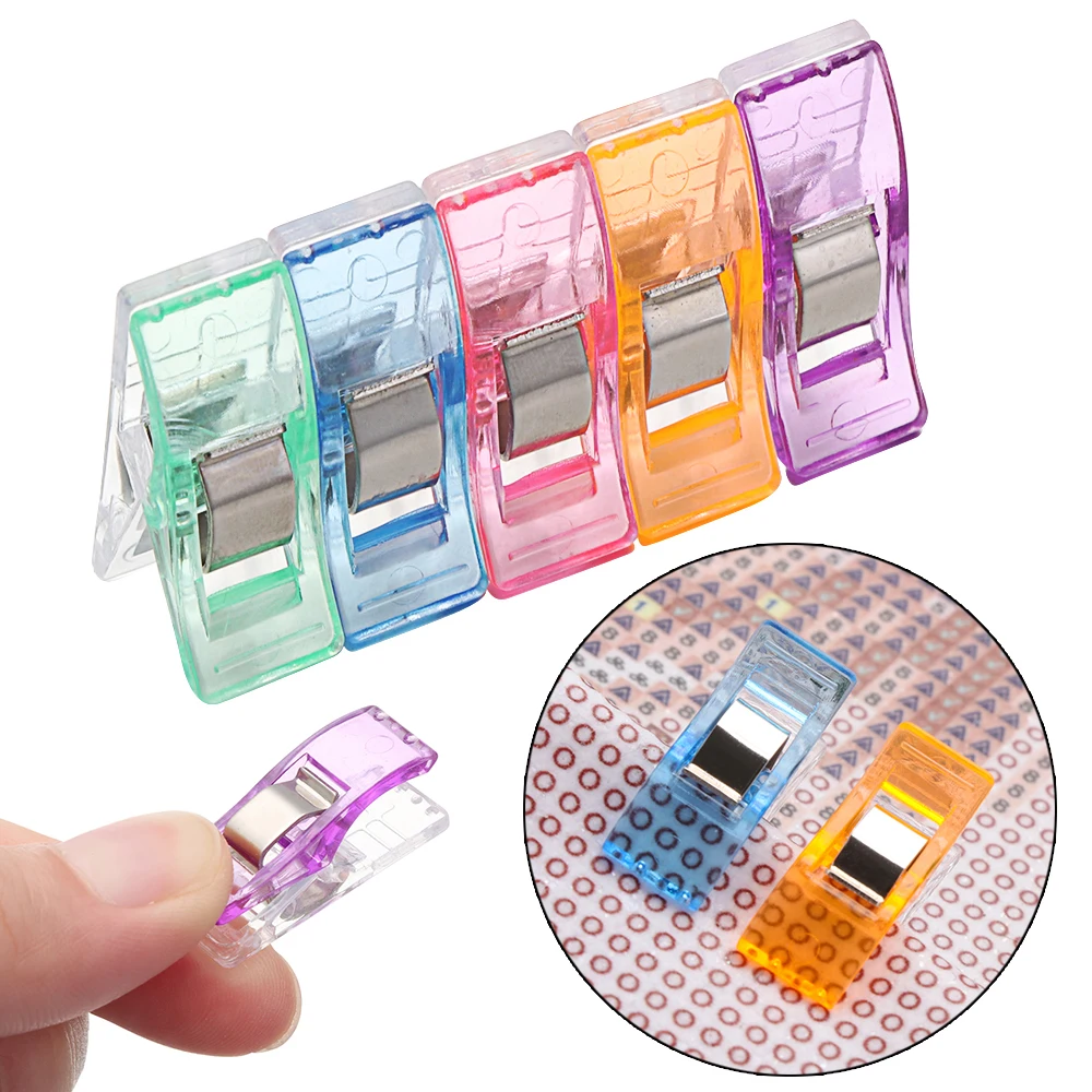 

10/20/30 Multifunctional sewing clip Color clip Plastic Multifunctional plastic side clip Sewing clip