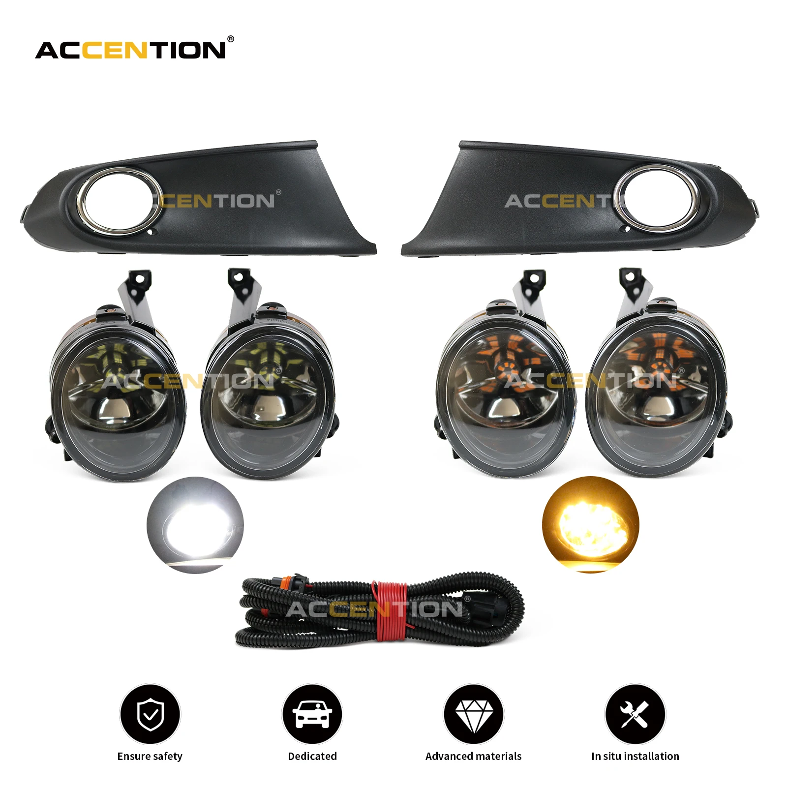 

Решетка противотуманной фары, светодиодные передние фары в сборе для VW Polo Vento Sedan Saloon 2011 2012 2013 2014 2015 2016