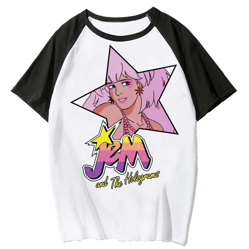 

Jem and the Holograms t-shirt t shirt male japanese 2022 y2k print aesthetic top tees clothes aesthetic