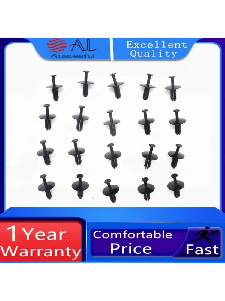 

20 шт. расширяющиеся заклепки BMW, пластиковые зажимы для отделки бамперов, подогв, юбок, чехлы 51118174185 51110141033