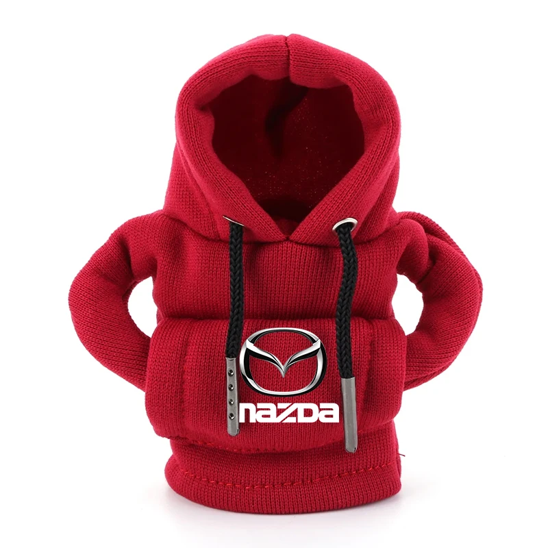 

1 шт. толстовка с капюшоном для автомобиля, чехол для переключения передач, аксессуары для украшения интерьера Mazda 3 5 6 CX-3 CX-4 CX-5 Axela RX8 MX3 MX5 ATENZA Demio