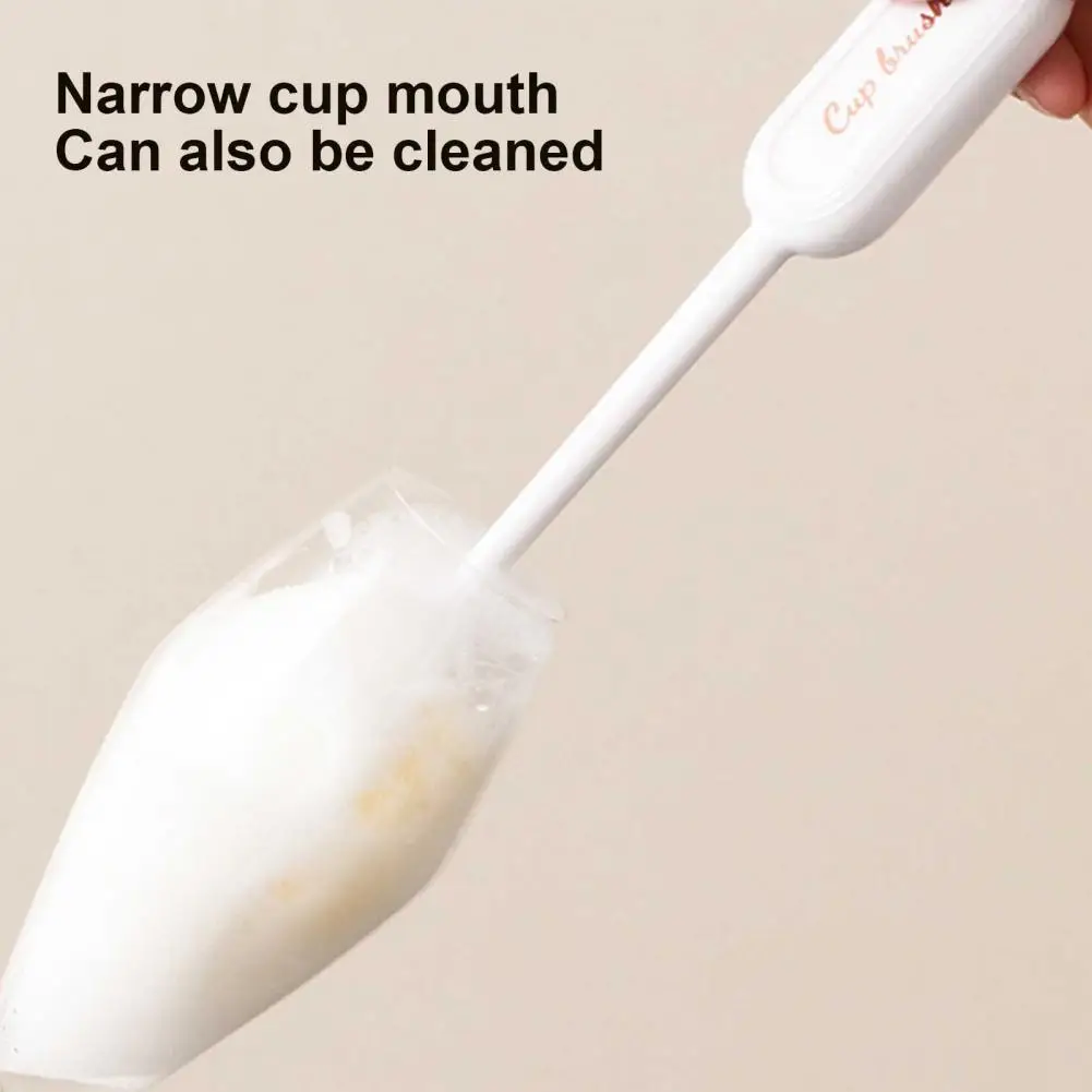 

Cup Cleaning Brush Long Handle Comfortable Grip Kitchen Cup Bottle Cleaning Brush Lightweight Cup Brush Household Supplies