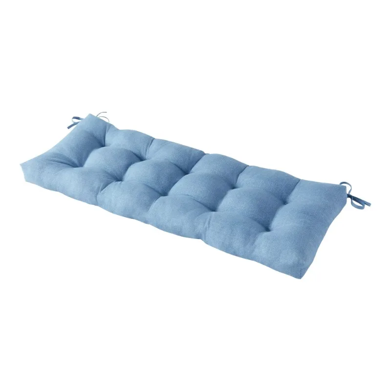 

Fashions Denim 51 x 18 in. Outdoor Reversible Tufted Bench Cushion