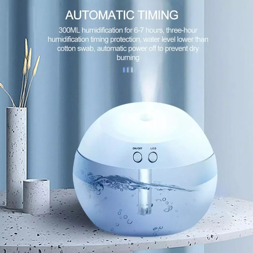 

Portable USB Cup Diffuser Cool Mist Maker Air Humidifier Purifier With Light For Car Air Conditioning Room