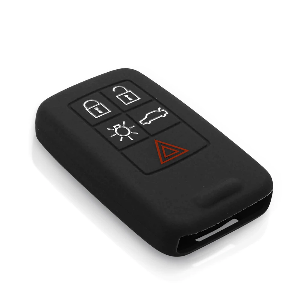 KEYYOU 5 Кнопка Силиконовый чехол для ключей от машины Volvo XC60 XC40 S90 V40 XC70 V70 S40 V50 S60L V60 S80
