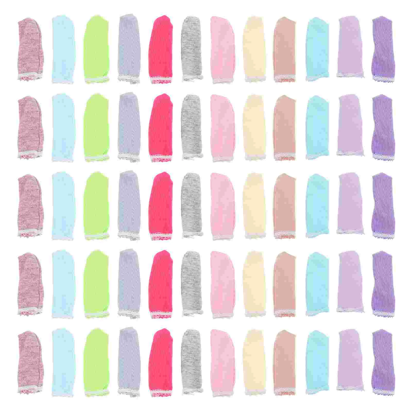 

100pcs Cotton Finger Cot Toe Sleeve Thumb Protector Fingertips for Men Kids Medium Working