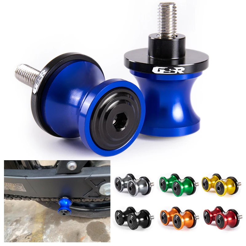 

For Suzuki gsr750 GSR 750 600 400 GSR400 GSR600 Motorcycle CNC Swingarm Spools slider rear bracket fixing screw accessories