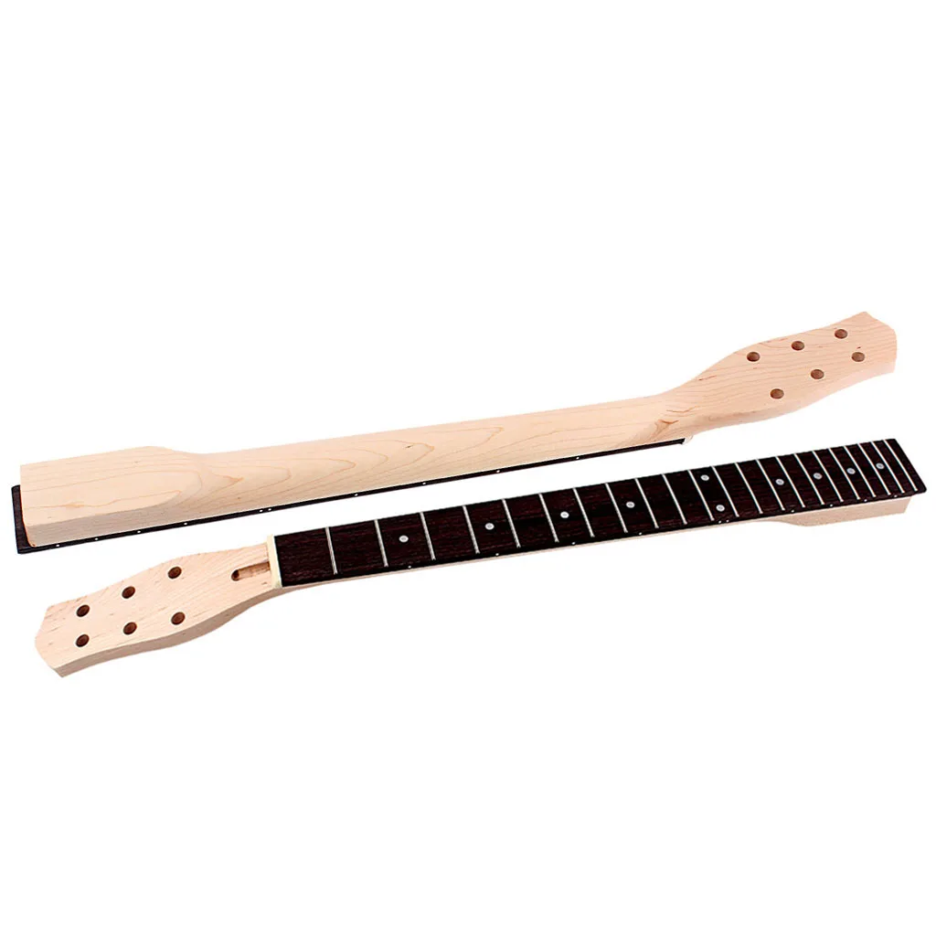 

Electric Guitar Neck DIY For Gibson LP Guitars Parts Replacement 22 Fret Mahogany Neck Maple Fretboard with White Trapezoid Dots