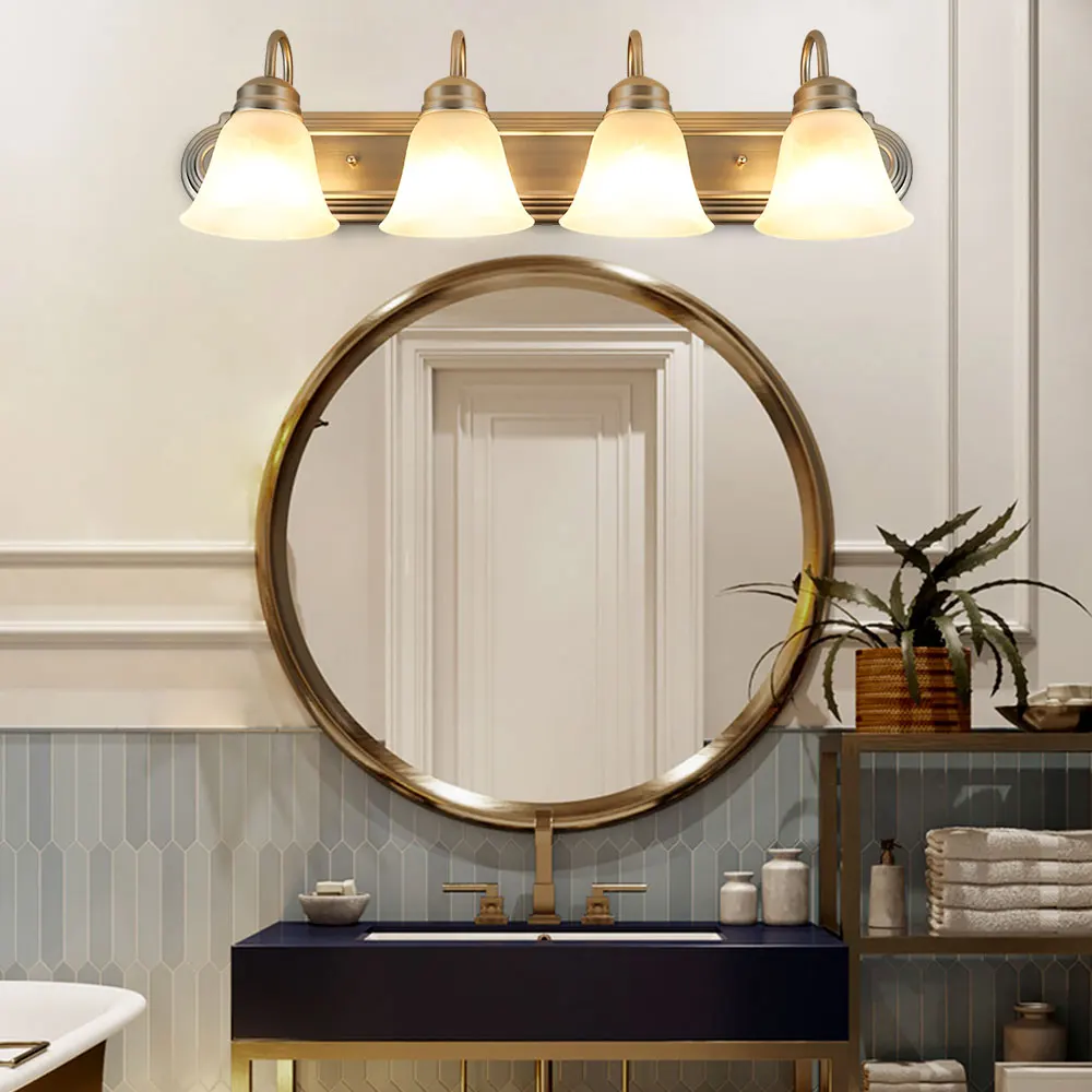 Wall Lighting With Glass Shades Classic Wall Sconce For Hall