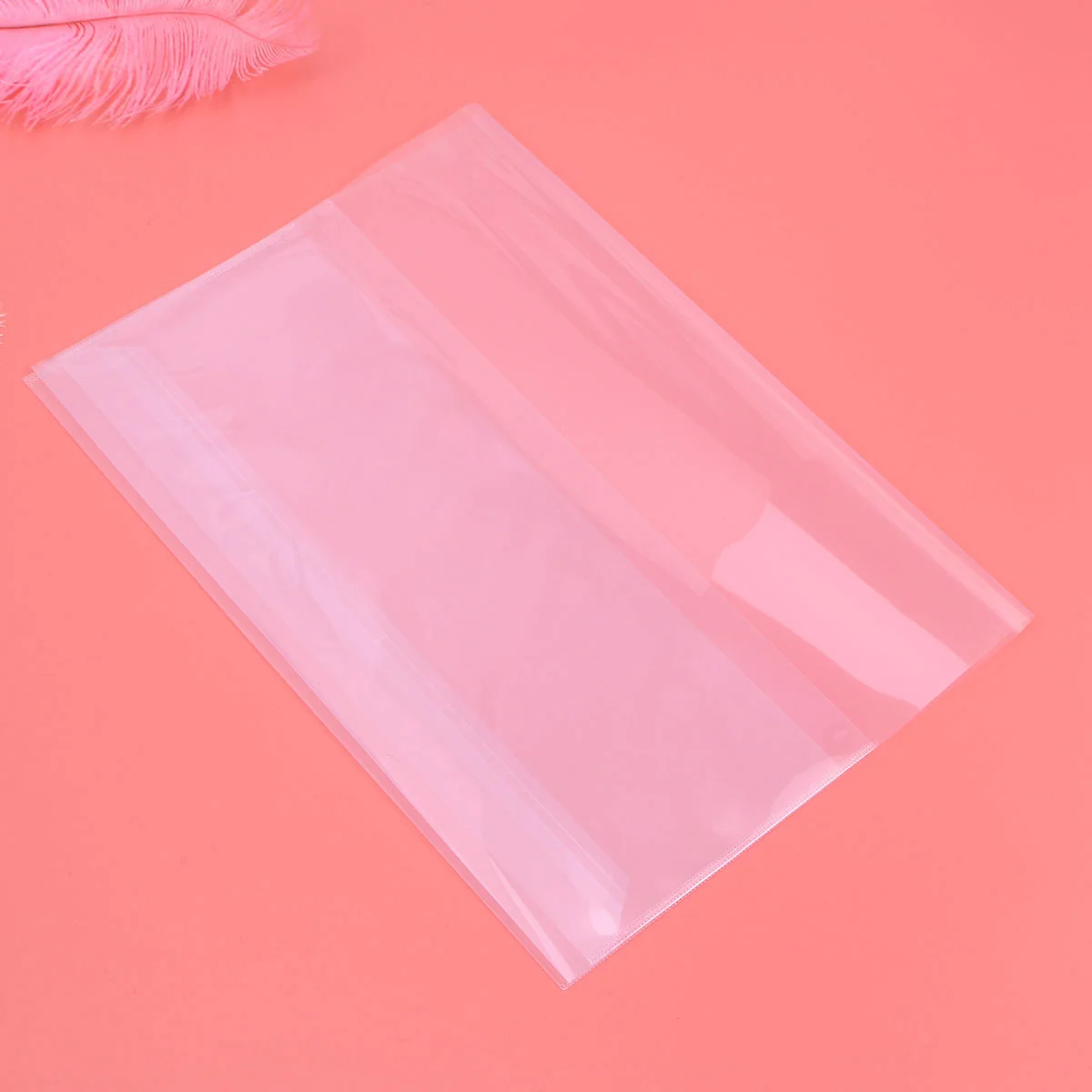 

16K Waterproof Clear Textbook Cover, 5, 38 X 27 X 0 2cm, Note Book Protector, Book Safe, Magazine Protectors for Collectors,