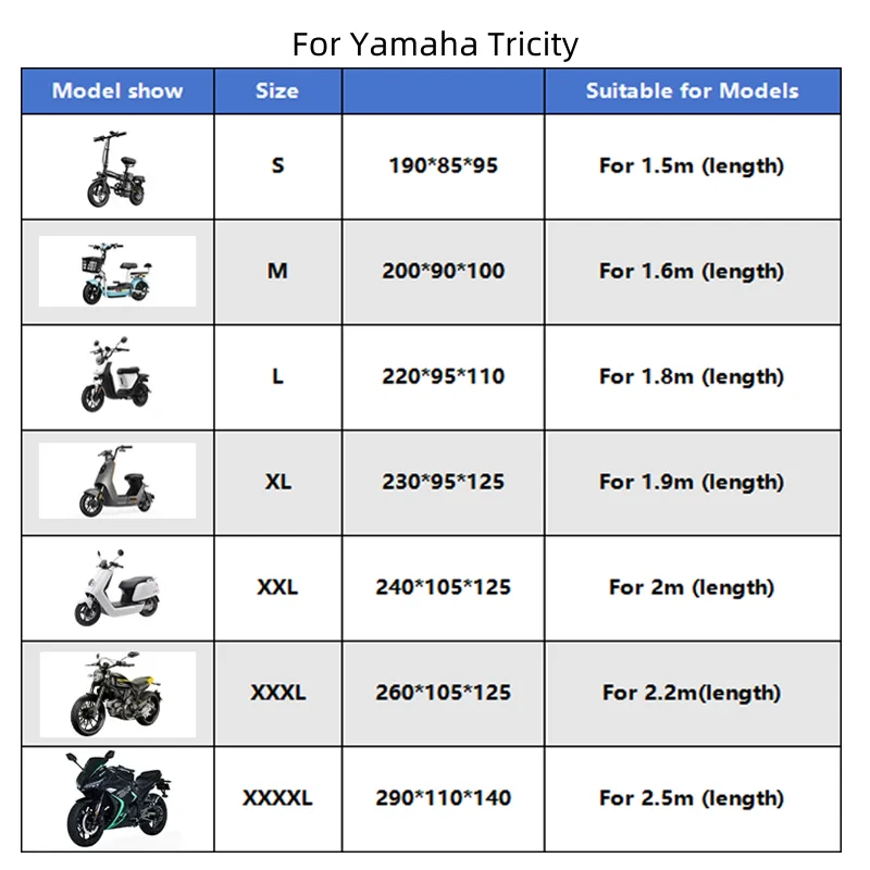 Рисунок 2 - Чехол для мотоцикла Yamaha Tricity