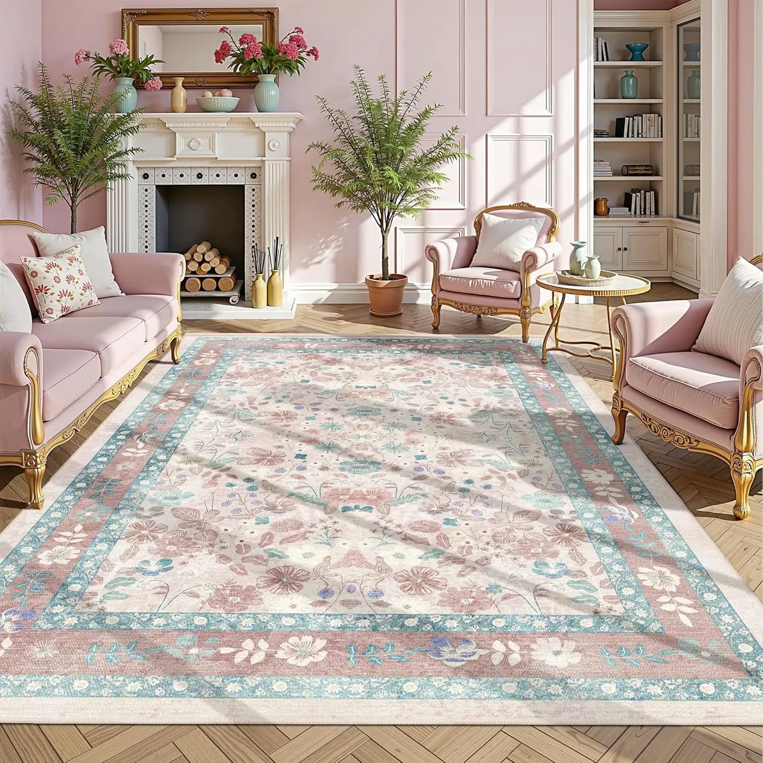 

Ковер Tapis цветочный 100% полиэстер