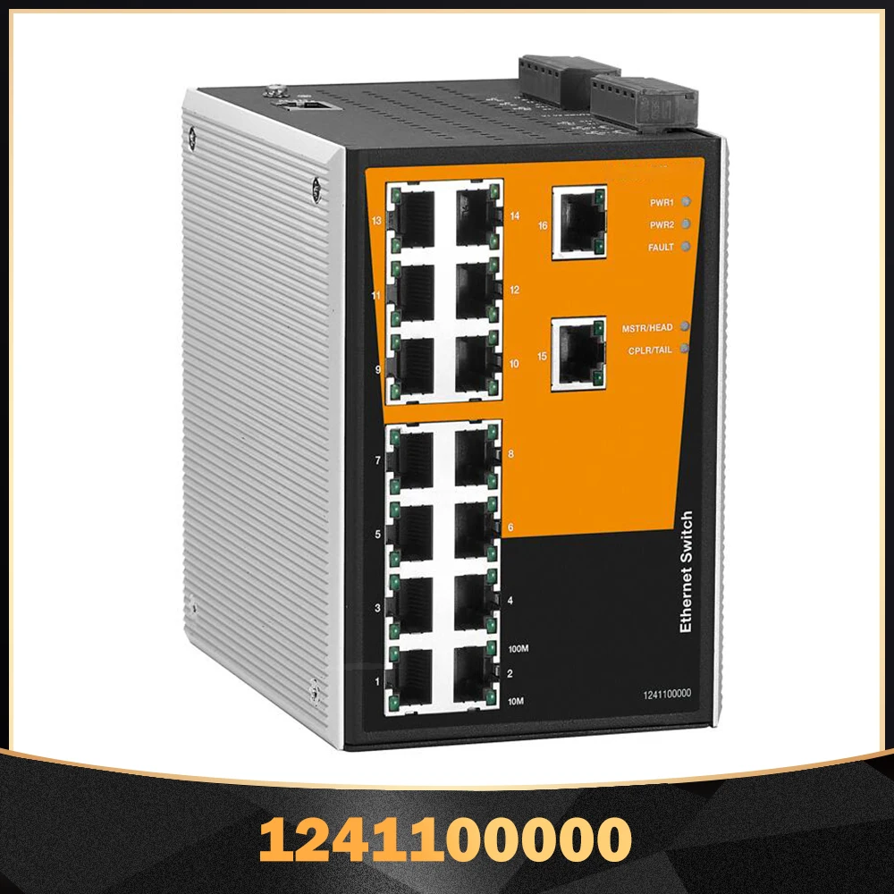 

1241100000 For Weidmuller Network Switch IE-SW-PL16M-16TX