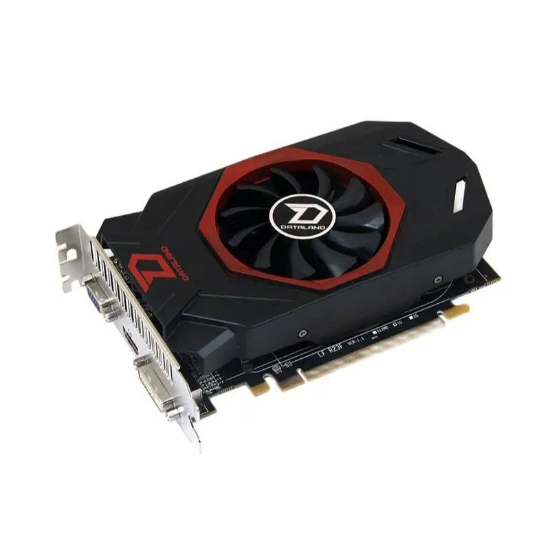 Оригинал для R7 240 1 ГБ видеокарта GPU для R7240 1G видеокарты 2560 × 1600 б/у