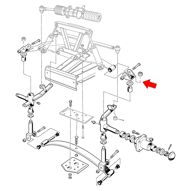 Верхняя головка для клубного автомобиля газовая и электрическая тележка гольфа