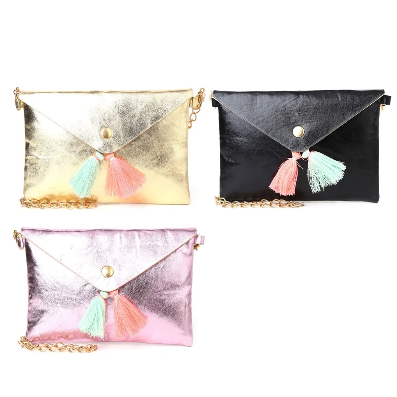 

Fashion Children Girl Tassel Handbag Shoulder Bag Purse Tote Hobo Bags E74B