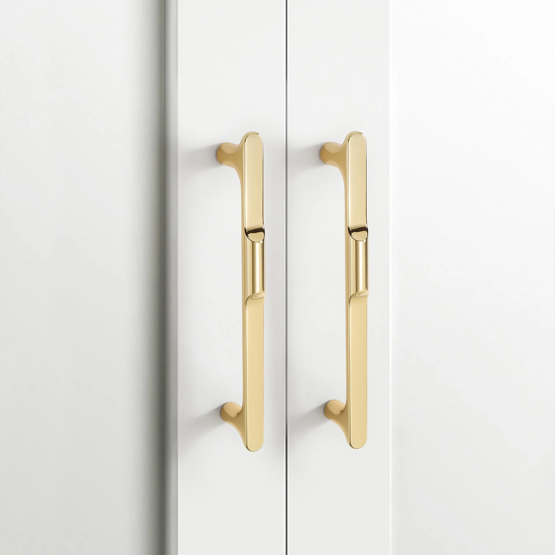 

Kitchen Furniture Recessed Modern Handl Furnitur Knob Zinc Alloy Light Luxury Golden