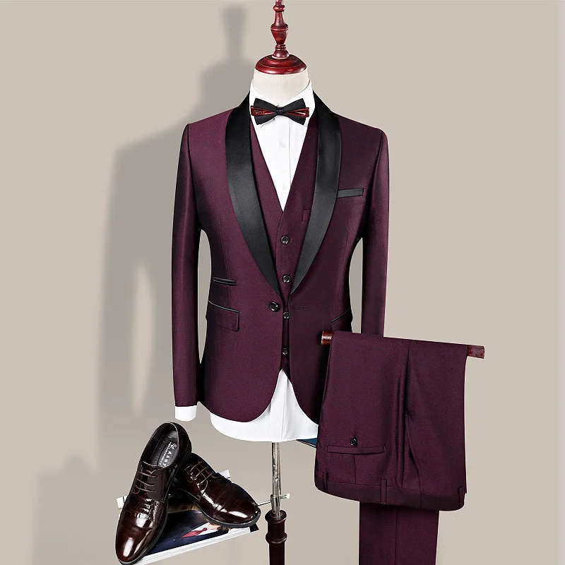 Custom Made Groom Wedding Dress Blazer Suits Pants Business High-end Classic Dress Trousers 20568006