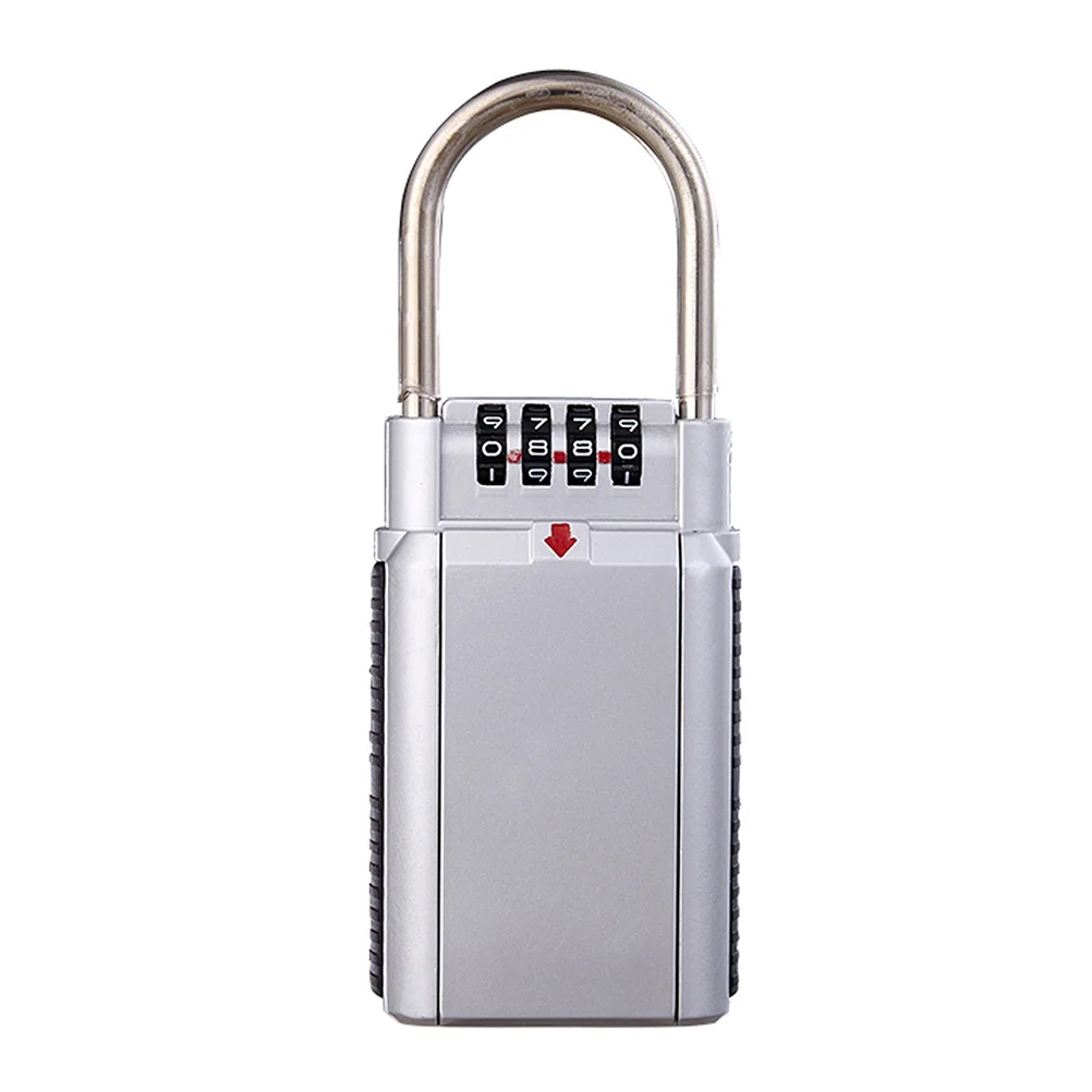 

Wall-mounted Key Lock Box 4-digit Lock Box Key Storage Lock Box