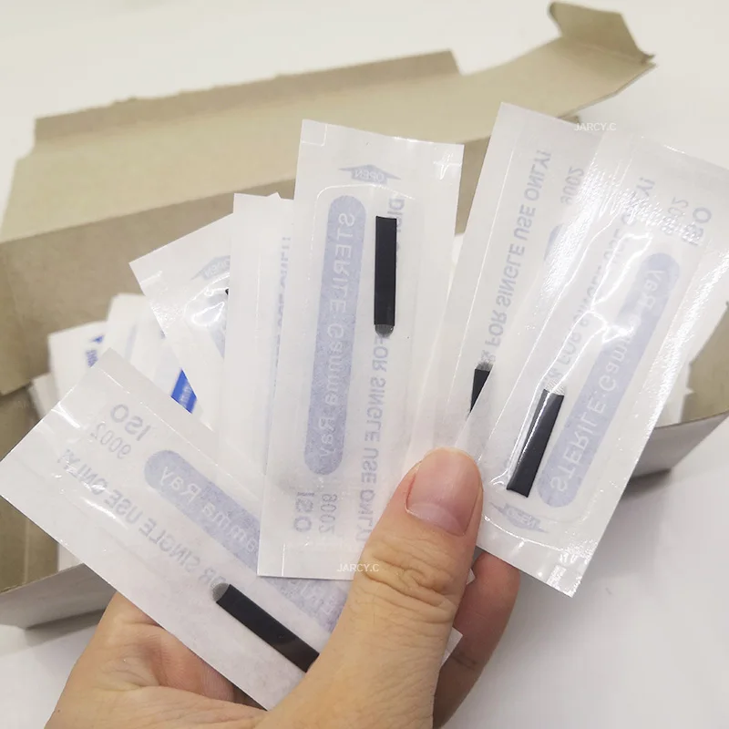 

50PCS Laminas Tattoo Needles Agulhas Tebori Microblading 18 U Shape Permanent Makeup Needle Flex Blades for Eyebrow Manual Pen