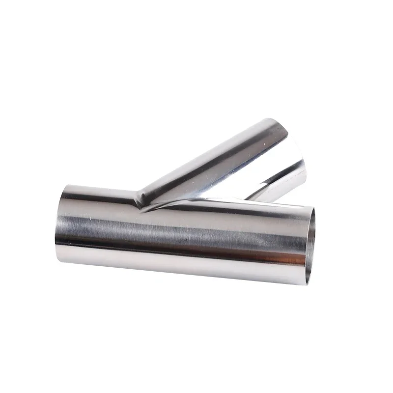 1 шт. 304 нержавеющая сталь санитарного типа трехходовая сварная труба