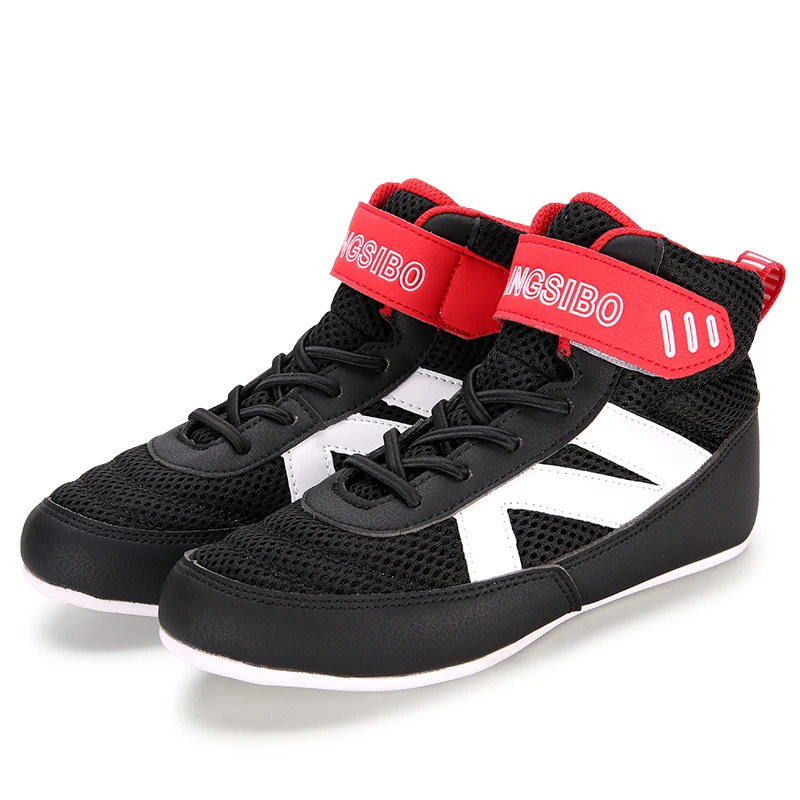 TONGYA-Zapatos de Boxeo Unisex, Profesionales, Transpirables, Resistentes Al desgaste, Antideslizantes, Zapatillas de Lucha