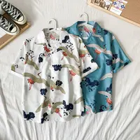 Рубашка с аистом#2