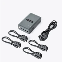 120w battery charger gan intelligent fast charging hub for dji mavic air 2 2s drone battery and remote controller multi charger