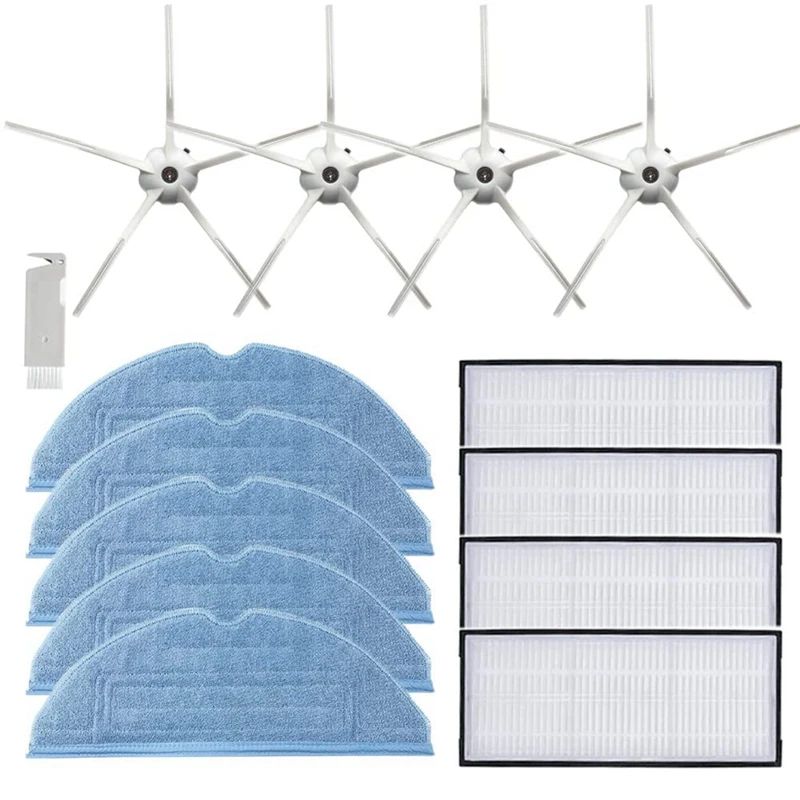 

Replacement Parts Side Brushes Hepa Filters Mop Pad Compatible For Roborock S7 T7S Robot Vacuum Cleaner Accessories