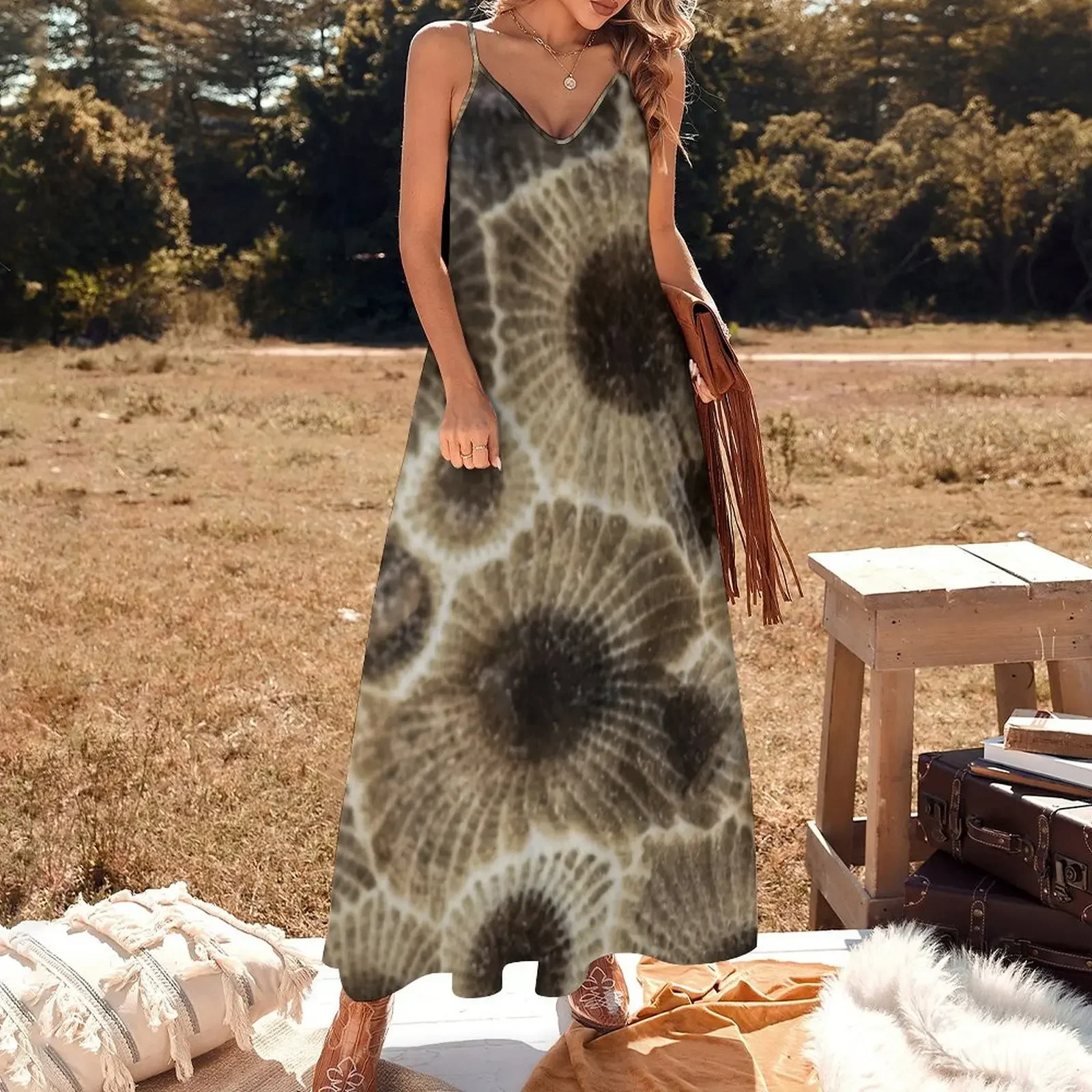 Платье без рукавов Petoskey Stone для официальных случаев пляжные платья Бандажное