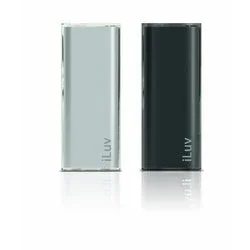 

iLuv iCC14 Hard Case for iPod Shuffle 3G - 2 Pack Clear and Black