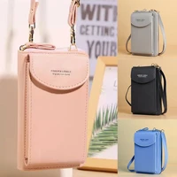 women bag crossbody shoulder mobile phone bags pu wallet mini handbags card holder organizer 2022 universal smartphone satchels