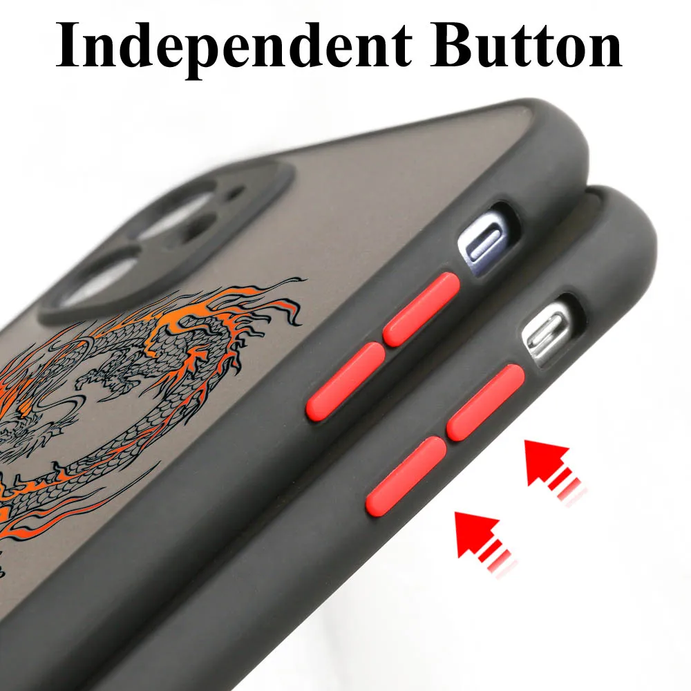 Poco F3 Case Funda For Xiaomi Poco X3 Pro X4 GT M3 X3 NFC F3 Redmi Note 11 10 Pro 9 8 9A 9C 9s 10s 11s 9T Hard PC Dragon Covers