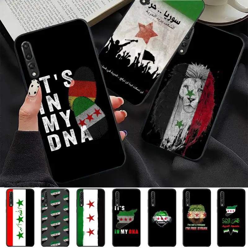 

Syrian Syria Flag Phone Case for Huawei P30 40 20 10 8 9 lite pro plus Psmart2019